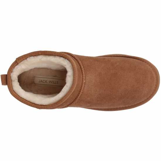 Ботуши С Топла Подплата Jack Wills Jack Low Snug Boots Womens Кафяво 