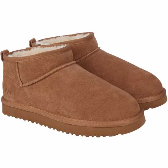 Ботуши С Топла Подплата Jack Wills Low Snug Boots Womens Кафяво Дамски ботуши