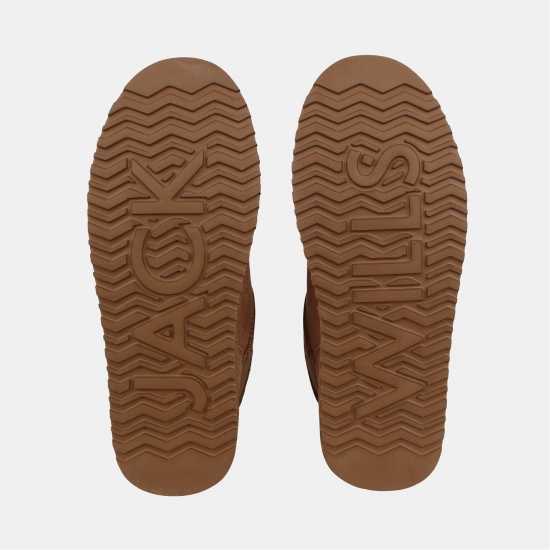 Ботуши С Топла Подплата Jack Wills Jack Low Snug Boots Womens Кафяво 