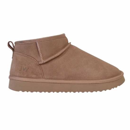 Ботуши С Топла Подплата Jack Wills Low Snug Boots Розово Дамски ботуши