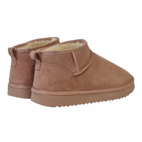 Ботуши С Топла Подплата Jack Wills Low Snug Boots Розово Дамски ботуши