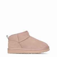 Ботуши С Топла Подплата Jack Wills Low Snug Boots Womens Тъмно розово Дамски ботуши
