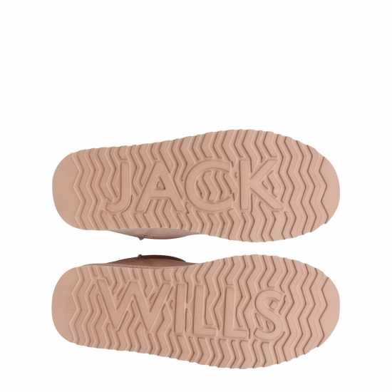 Ботуши С Топла Подплата Jack Wills Low Snug Boots Womens Тъмно розово Дамски ботуши