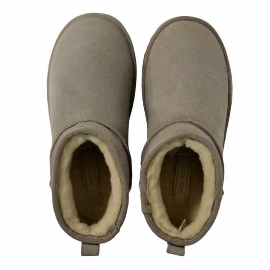 Ботуши С Топла Подплата Jack Wills Low Snug Boots Womens Сиво Дамски ботуши