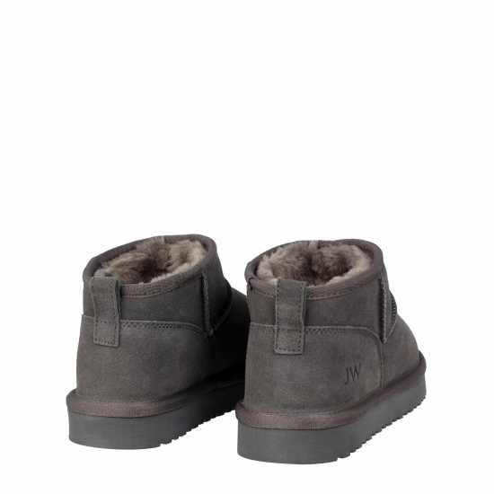 Ботуши С Топла Подплата Jack Wills Low Snug Boots Womens Сиво Дамски ботуши