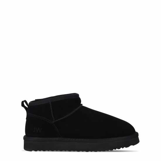 Ботуши С Топла Подплата Jack Wills Low Snug Boots Womens Черно Дамски ботуши