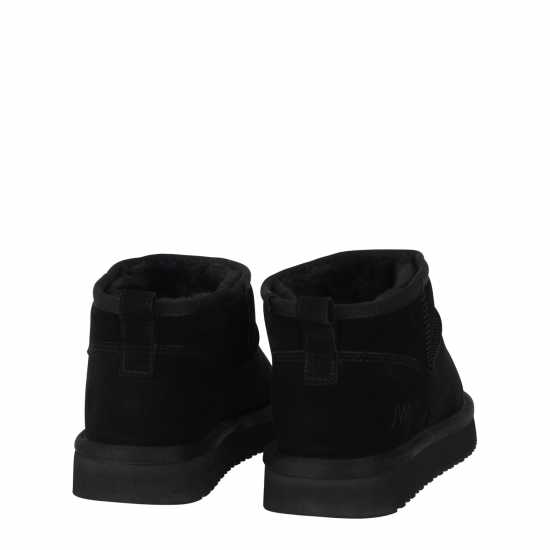Ботуши С Топла Подплата Jack Wills Low Snug Boots Womens Black Дамски ботуши