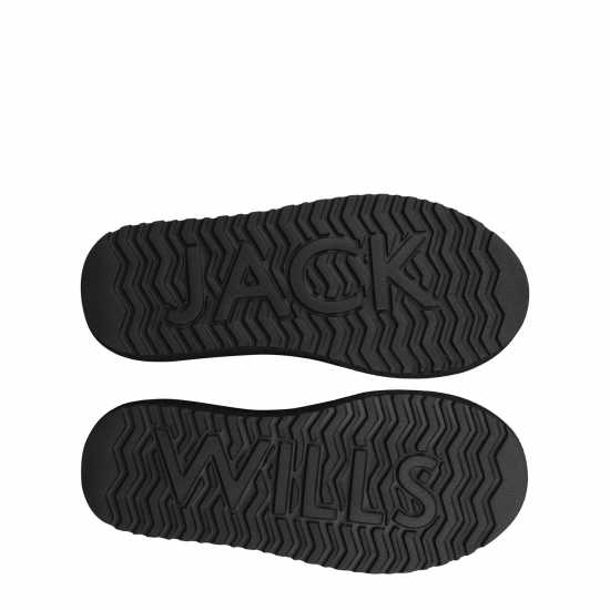 Ботуши С Топла Подплата Jack Wills Low Snug Boots Womens Black Дамски ботуши