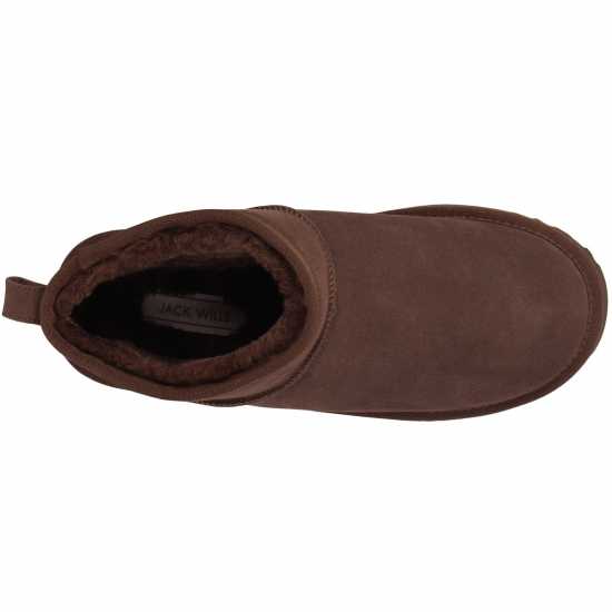 Ботуши С Топла Подплата Jack Wills Low Snug Boots Sand Дамски ботуши