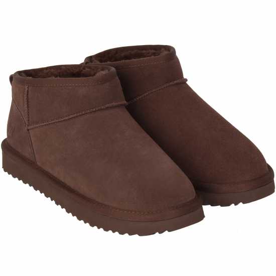 Ботуши С Топла Подплата Jack Wills Low Snug Boots Sand Дамски ботуши