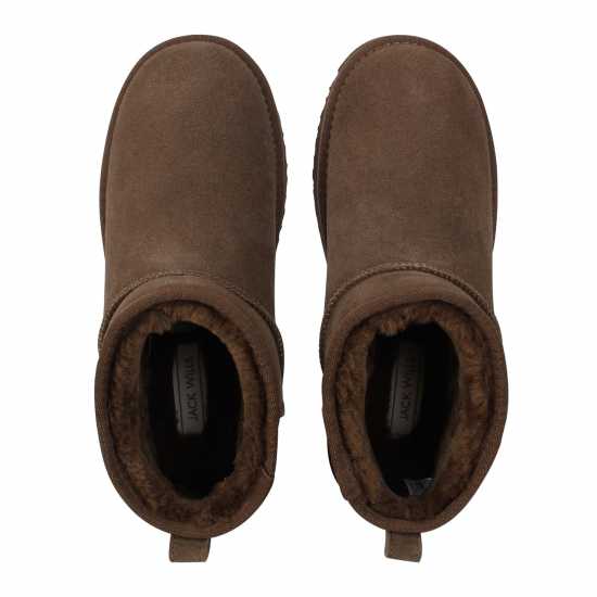 Ботуши С Топла Подплата Jack Wills Low Snug Boots Womens Антилопа Дамски ботуши