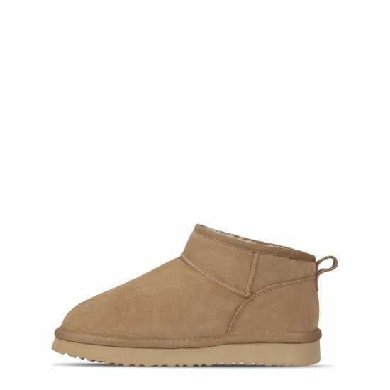 Ботуши С Топла Подплата Jack Wills Low Snug Boots Пясък Дамски ботуши