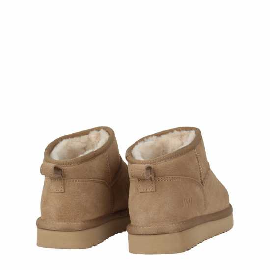 Ботуши С Топла Подплата Jack Wills Low Snug Boots Пясък Дамски ботуши