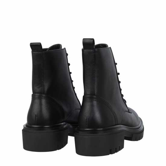 Дамски ботуши I Saw It First Lace Up Faux Leather Boots I Saw It First Lace Up Faux Leather Boots Дамски ботуши