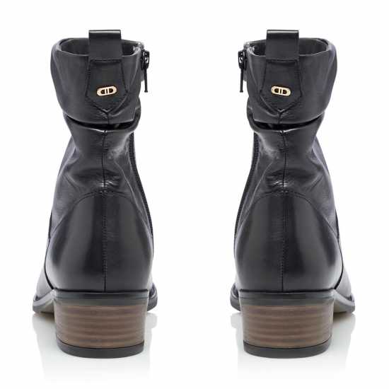 Боти Dune London Pagers Heeled Ankle Boots Черен Lth 484 Дамски ботуши