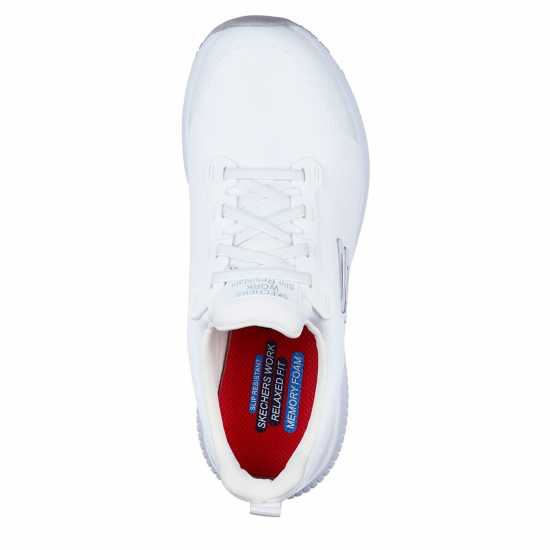 Skechers Bobsport Trainers Ladies White Работни обувки