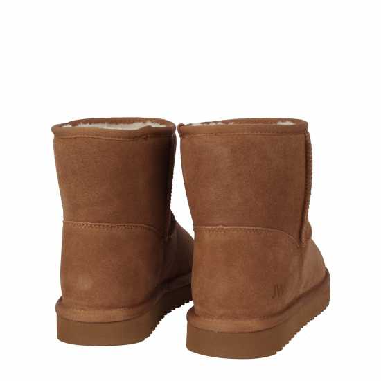 Ботуши С Топла Подплата Jack Wills Mid Snug Boots Tan Дамски ботуши