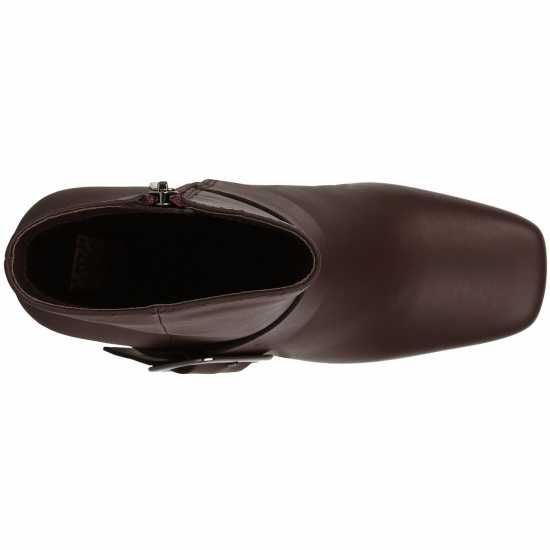 Biba Leather Flare Heel Boot  Дамски ботуши