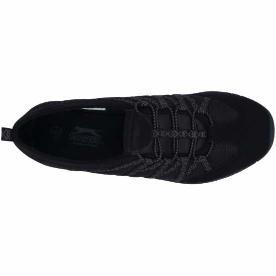 Slazenger Verve Trainers Ladies Black - Дамски обувки