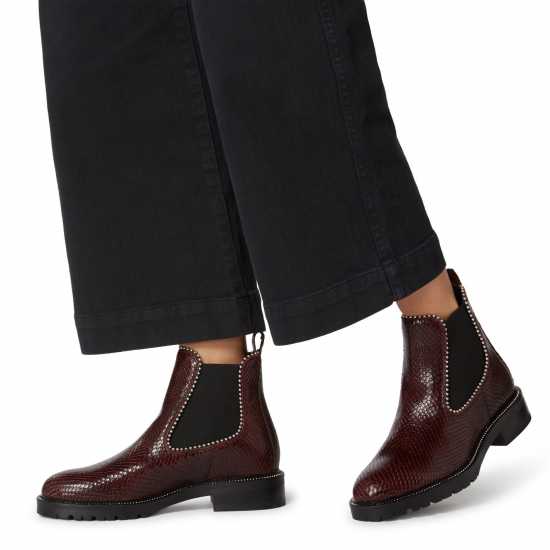Ботуши С Ластик На Глезена Prestige Textured Chelsea Boots  - Дамски ботуши