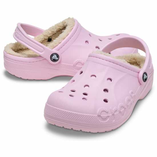 Crocs Baya Lined Mule Slippers Балерина Розово 