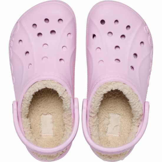 Crocs Baya Lined Mule Slippers Балерина Розово 