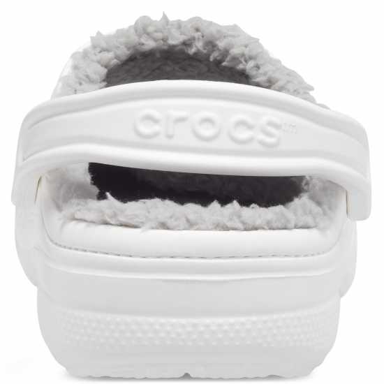 Crocs Baya Lined Mule Slippers Бяло/Сиво 