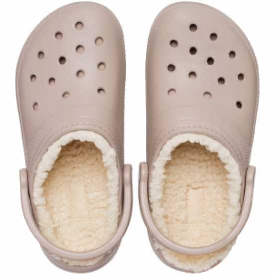 Crocs Women's Classic Lined Mule Slippers Гъба Кост Crocs Women's Classic Lined Mule Slippers Гъба Кост