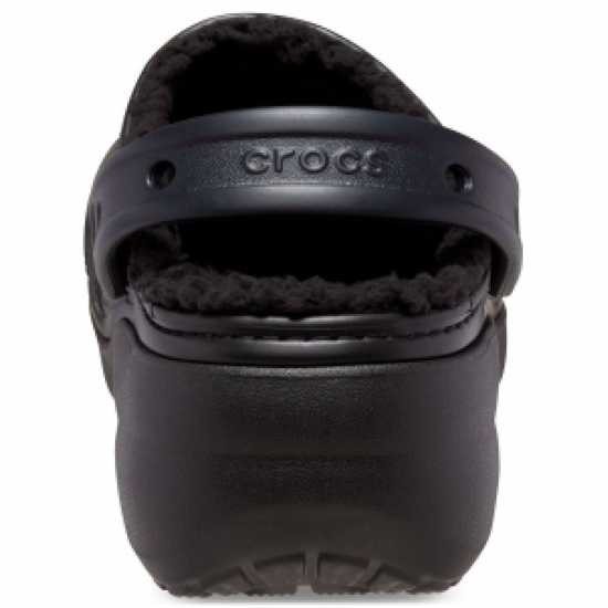 Crocs Women's Classic Platform Lined Mule Slippers Crocs Women's Classic Platform Lined Mule Slippers