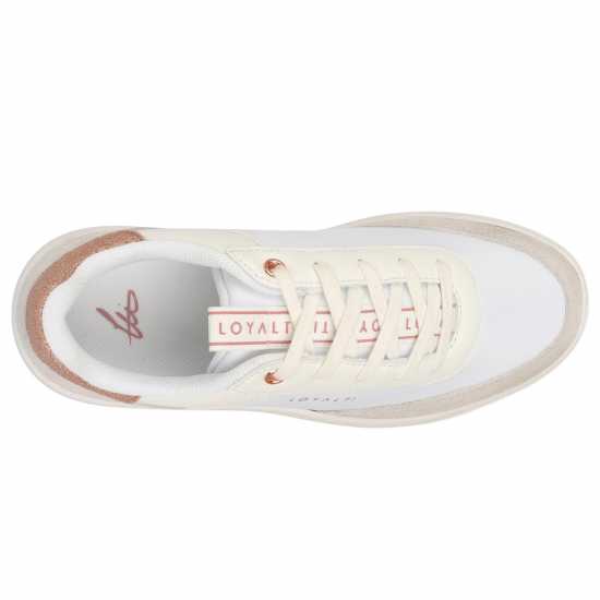 Deuces Trainers White/Rose Gold Дамски маратонки