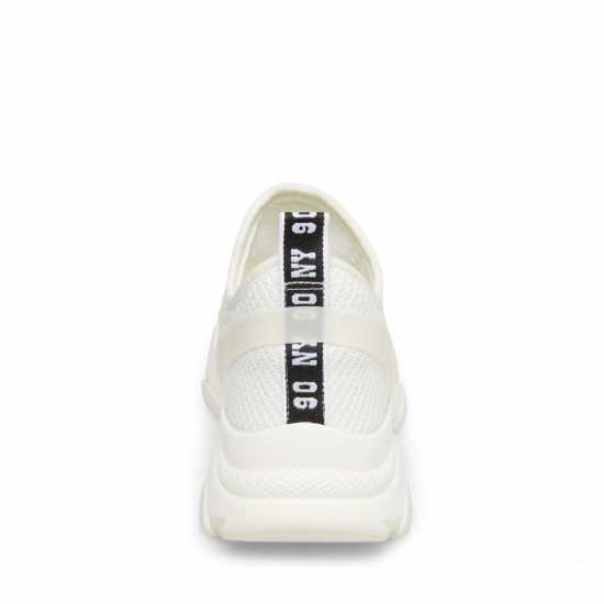 Steve Madden Match Trainers White 