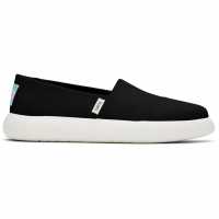 Toms Mallow Heritage Trainers Черно Дамски платненки и гуменки
