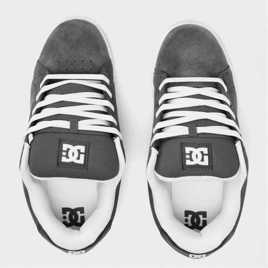 Dc Gaveler Low Skate Shoes Сиво/Бяло 