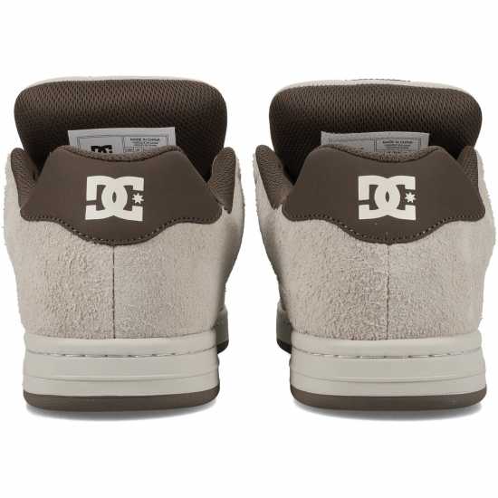 DC Men's Gaveler Low Skate Shoes Taupe/White 
