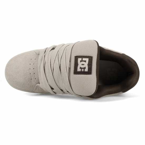 DC Men's Gaveler Low Skate Shoes Taupe/White 