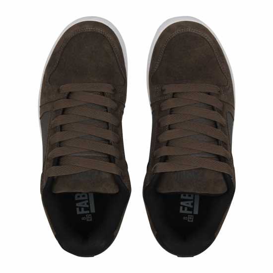 Fabric Ollie Skate Shoe Mens Кафяво Fabric Ollie Skate Shoe Mens Кафяво