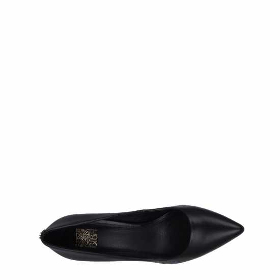 Biba Women's Kendall Stiletto Court Shoes Черна кожа 
