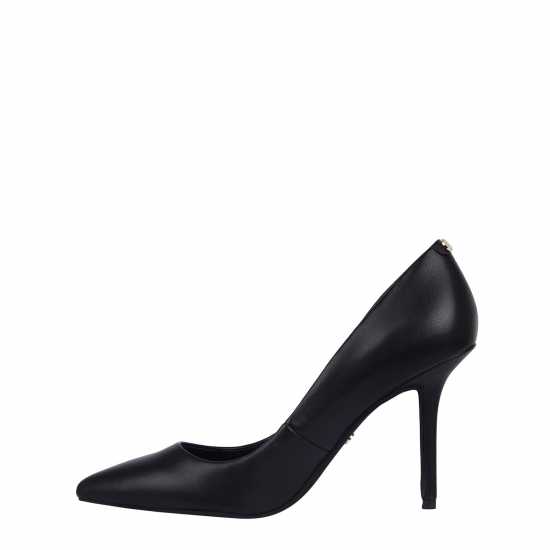 Biba Women's Kendall Stiletto Court Shoes Черна кожа 