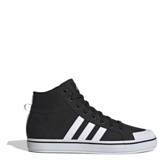 Adidas Bravada 2.0 Lifestyle Skateboarding Canvas Mid-Cut Shoes Mens Black/White Мъжки текстилни маратонки и платненки