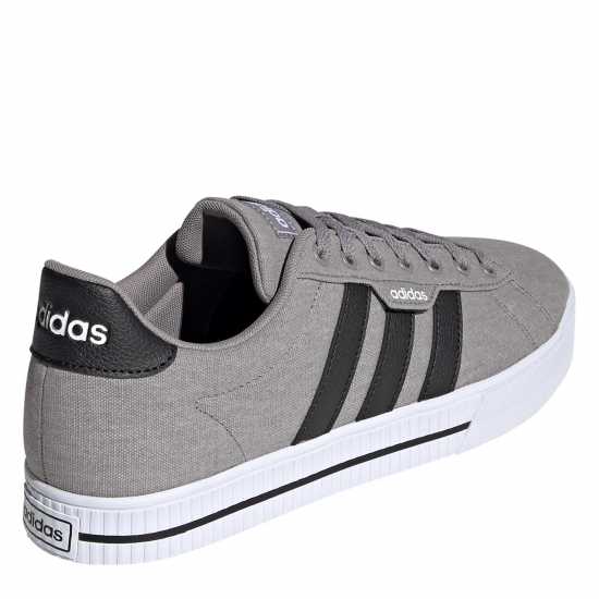 Adidas Мъжки Маратонки Daily 3.0 Mens Trainers Grey/Black Мъжки текстилни маратонки и платненки