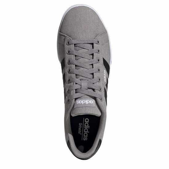 Adidas Мъжки Маратонки Daily 3.0 Mens Trainers Grey/Black Мъжки текстилни маратонки и платненки