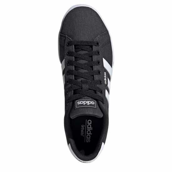 Adidas Мъжки Маратонки 3.0 Mens Trainers Black/White Мъжки текстилни маратонки и платненки
