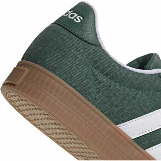 Adidas Мъжки Маратонки Daily 3.0 Mens Trainers Green/White Мъжки текстилни маратонки и платненки