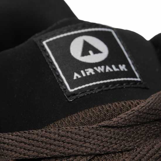 Airwalk Мъжки Скейт Обувки Brock Mens Skate Shoes Brown Мъжки текстилни маратонки и платненки