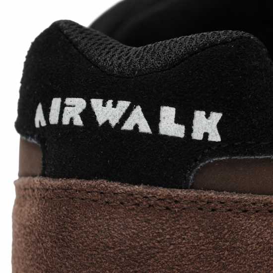 Airwalk Мъжки Скейт Обувки Brock Mens Skate Shoes Brown Мъжки текстилни маратонки и платненки