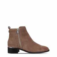 Дамски ботуши Biba Боти Zip Flat Ankle Boots Минк Biba Боти Zip Flat Ankle Boots Минк Дамски ботуши