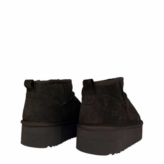 Ботуши С Топла Подплата Jack Wills Platform Snug Boots Шоколад 