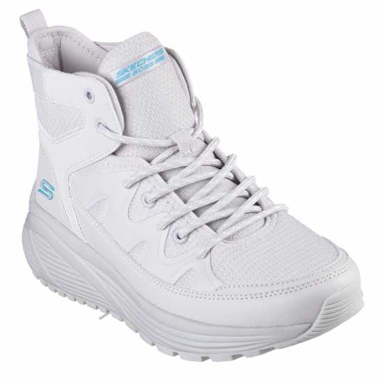 Skechers Women's High-Top Trainers Light Grey Skechers Women's High-Top Trainers Light Grey
