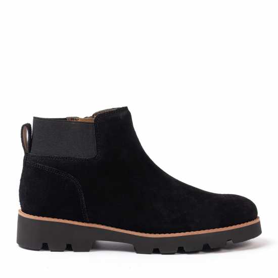 Golddigga Suede Flat Women Boot  