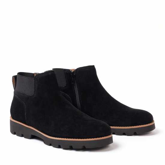 Golddigga Suede Flat Women Boot  